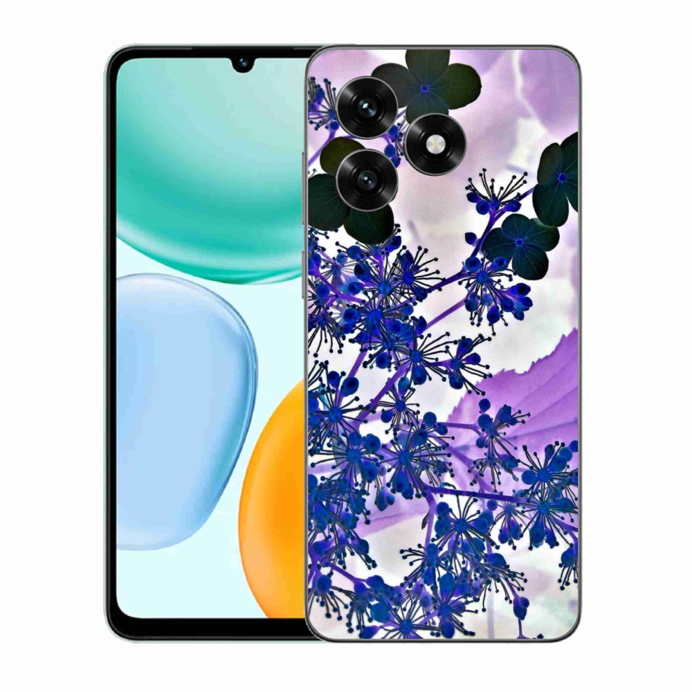 Zselés borítás mmCase a Honor X5c Plus számára - hortenzia virág