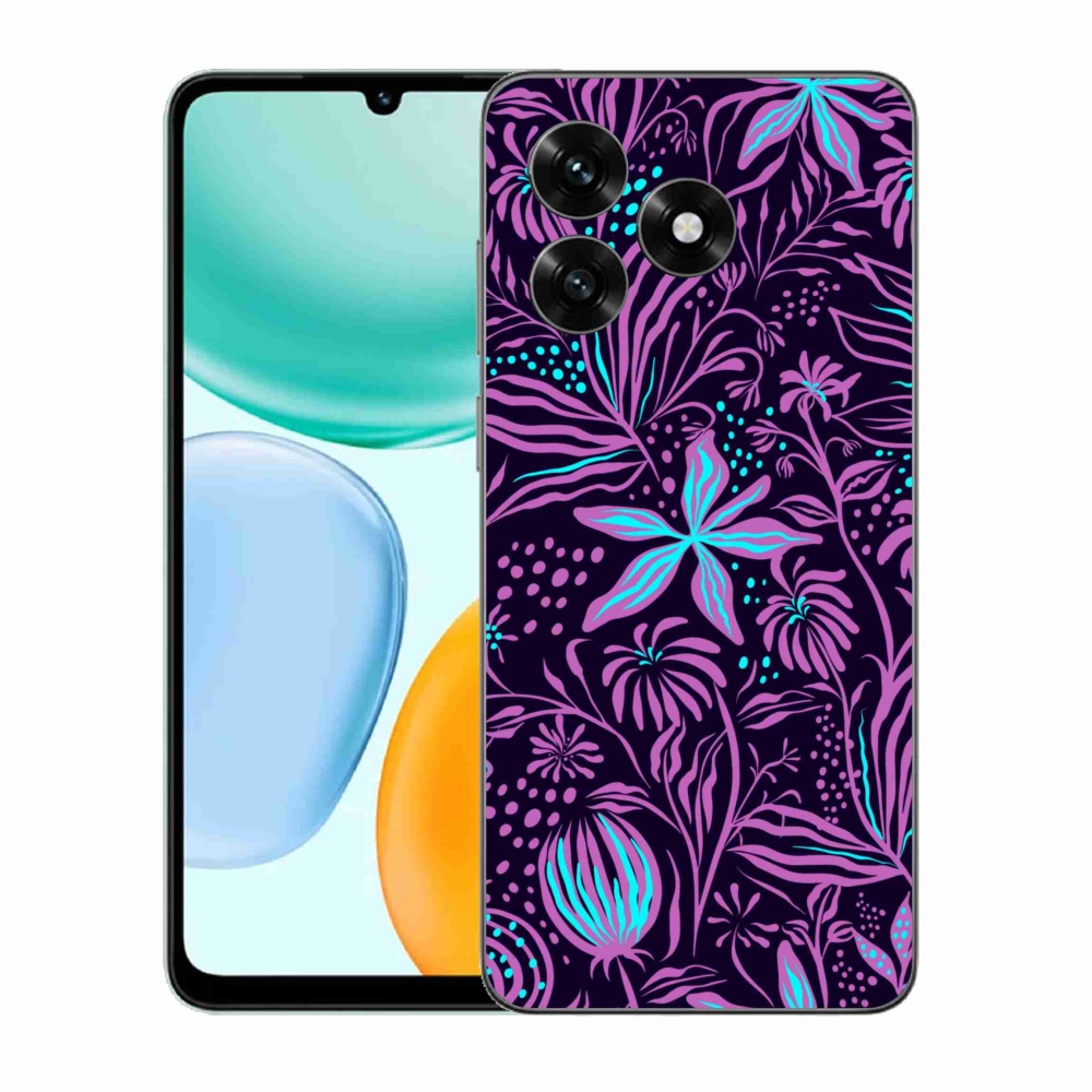 Gél borítás mmCase a Honor X5c Plus számára - virágok 2