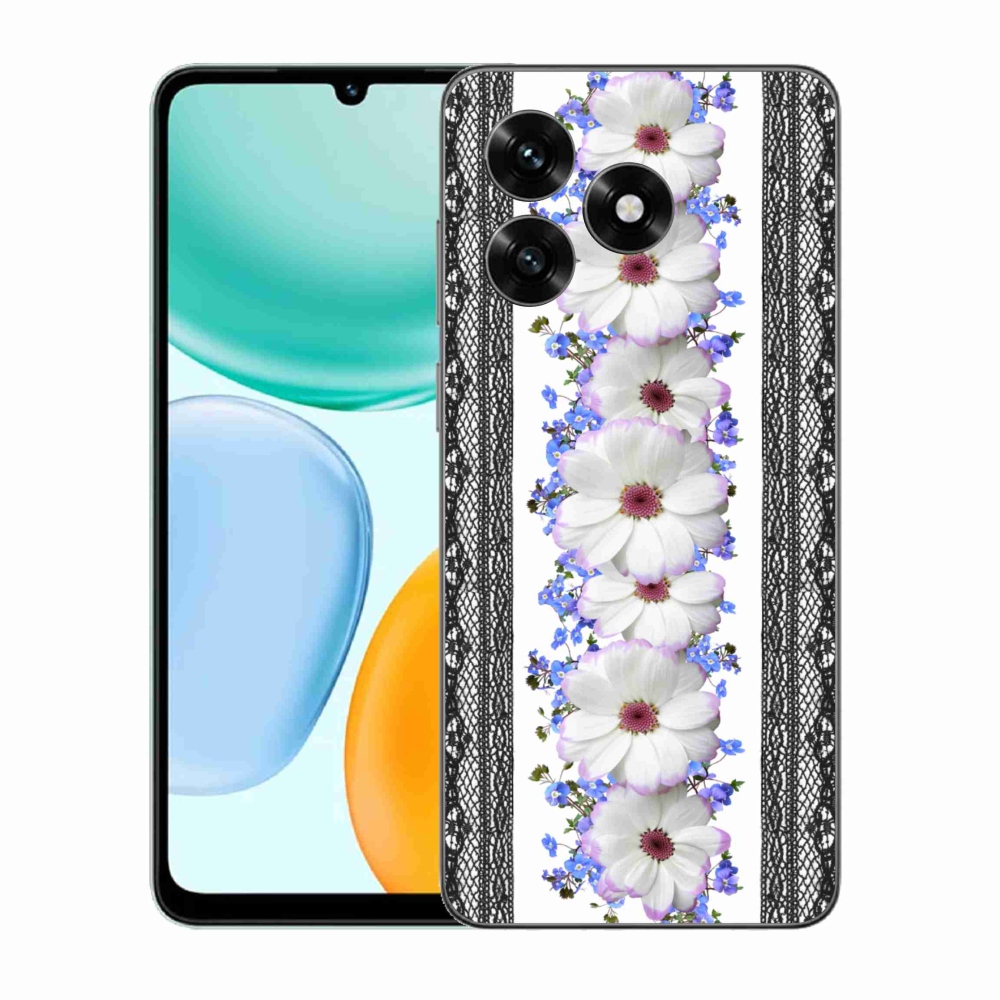 Gél borító mmCase a Honor X5c Plus számára - virágok 8