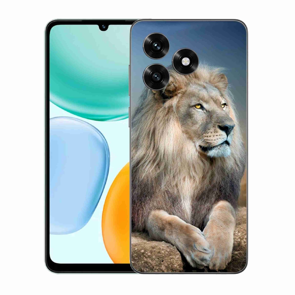 Zselés borítás mmCase a Honor X5c Plus számára - Lion 1