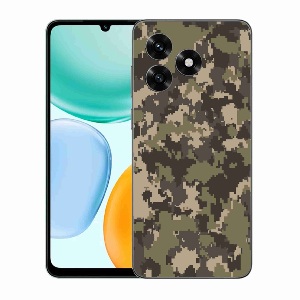 Zselés borítás mmCase a Honor X5c Plus számára - terepszínű minta 12