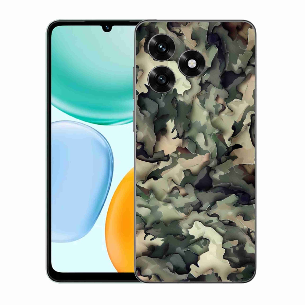 Zselés borítás mmCase a Honor X5c Plus számára - terepszínű minta 9