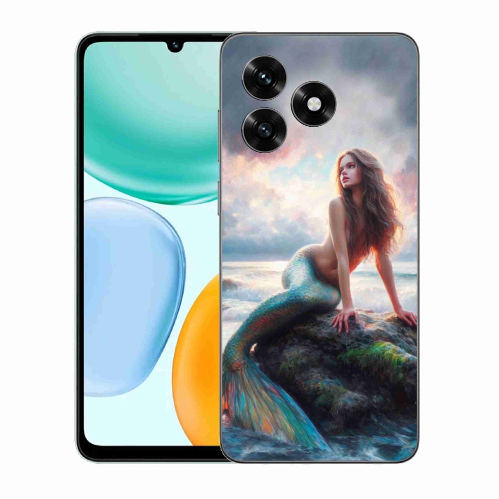 Zselés borítás mmCase a Honor X5c Plus számára - sellő