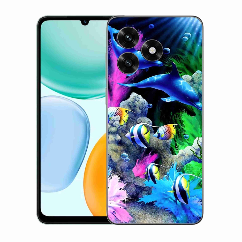 Gél borítás mmCase a Honor X5c Plus számára - Sea World