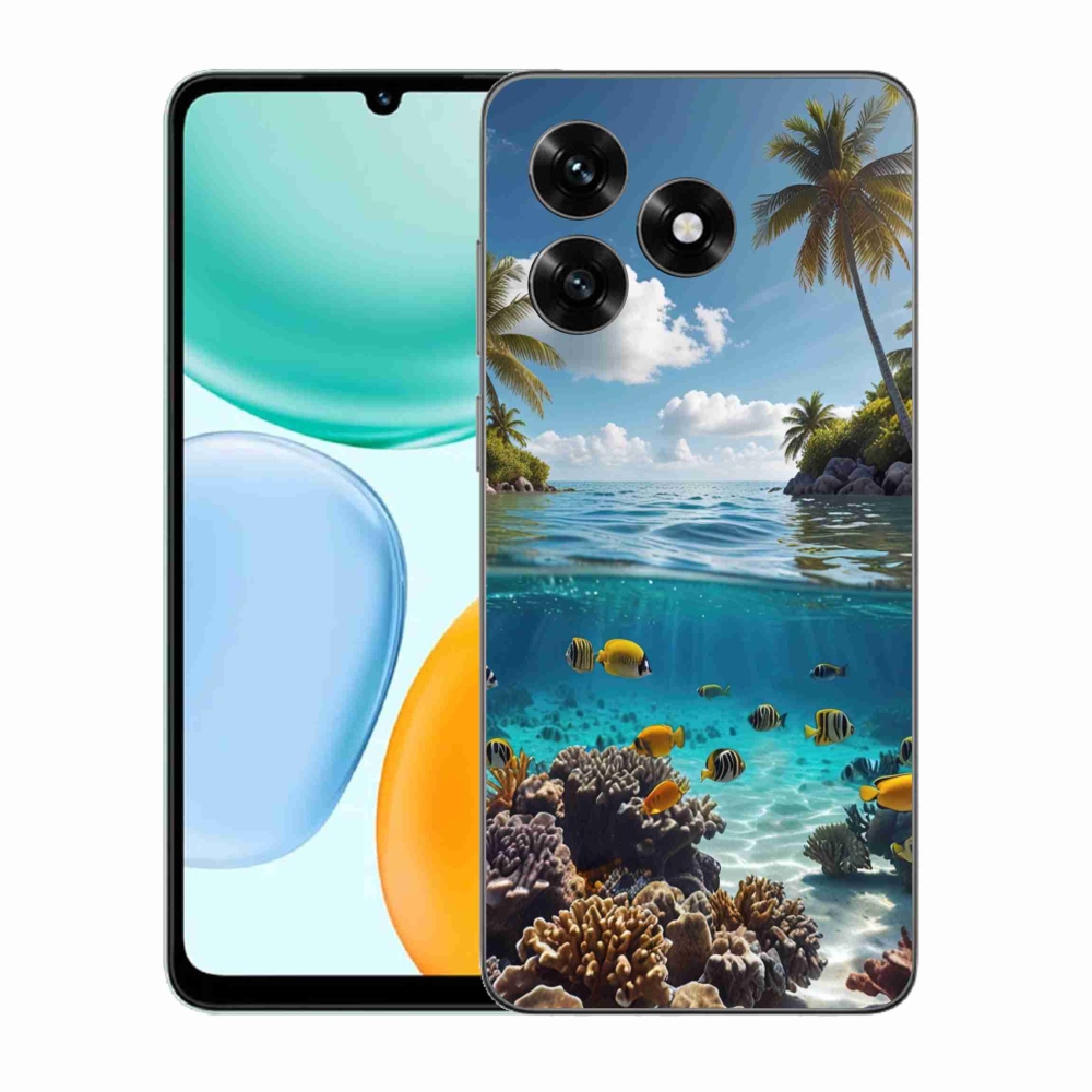 Gél borítás mmCase a Honor X5c Plus számára - Sea World 4