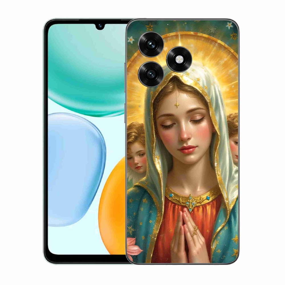 Gél borítás mmCase a Honor X5c Plus számára - Vallásos motívum 3