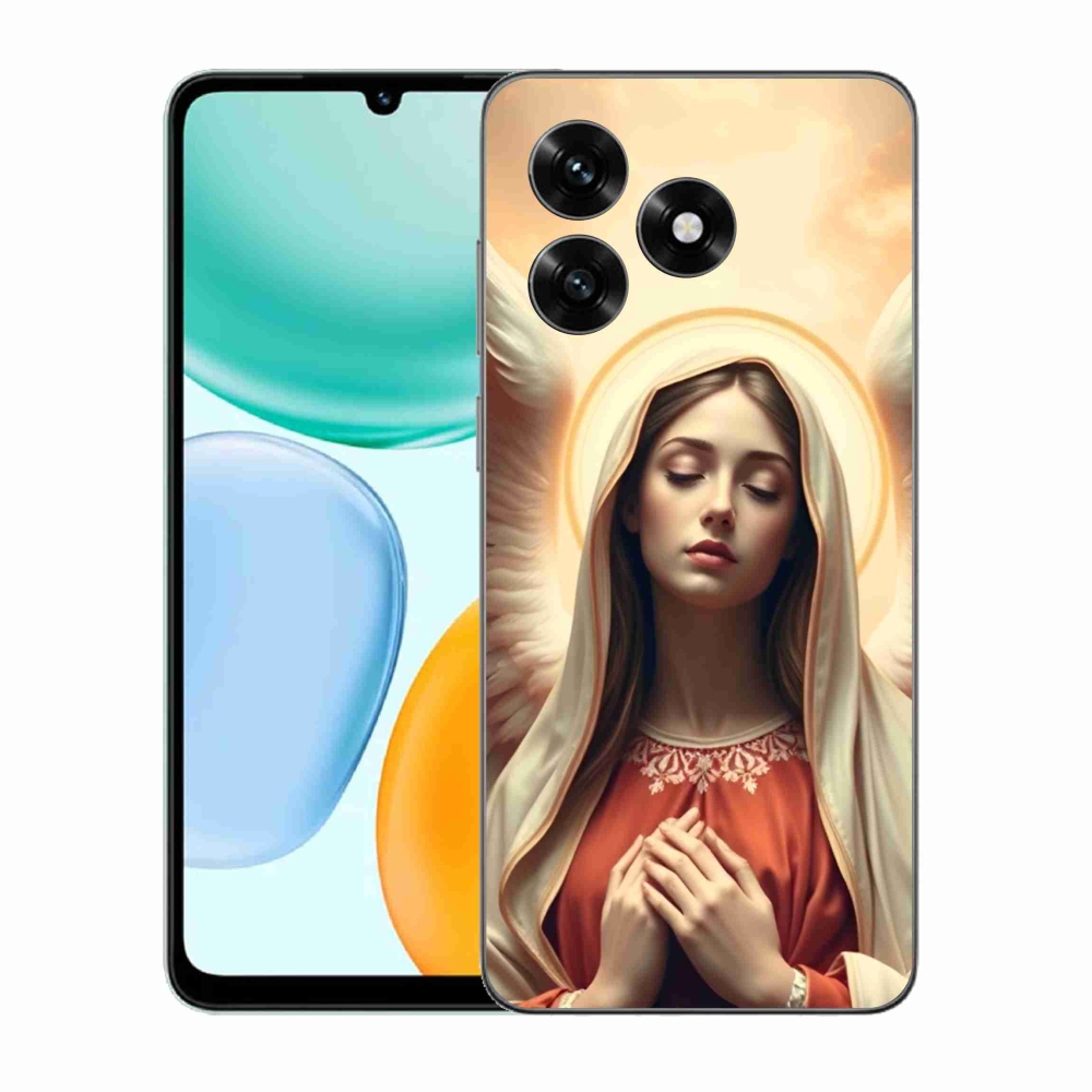 Gél borítás mmCase a Honor X5c Plus számára - vallási téma