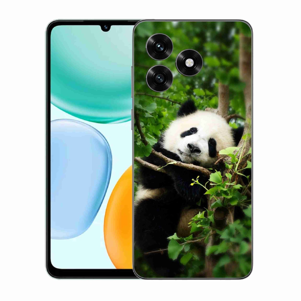 Zselés borítás mmCase a Honor X5c Plus számára - panda