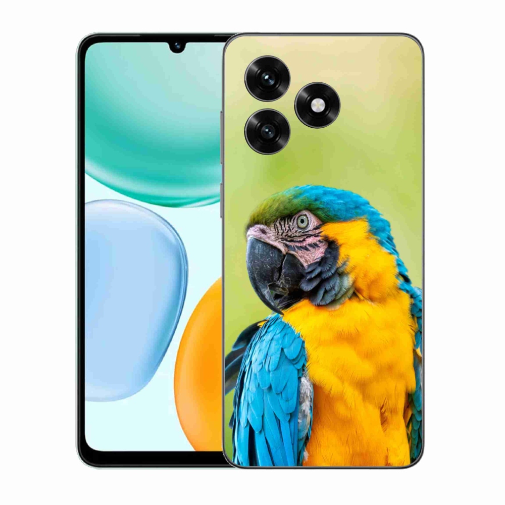 Zselés borítás mmCase a Honor X5c Plus készülékhez - papagáj ara 2