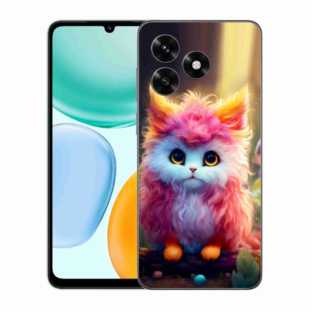 Gél borítás mmCase a Honor X5c Plus számára - aranyos cica 5