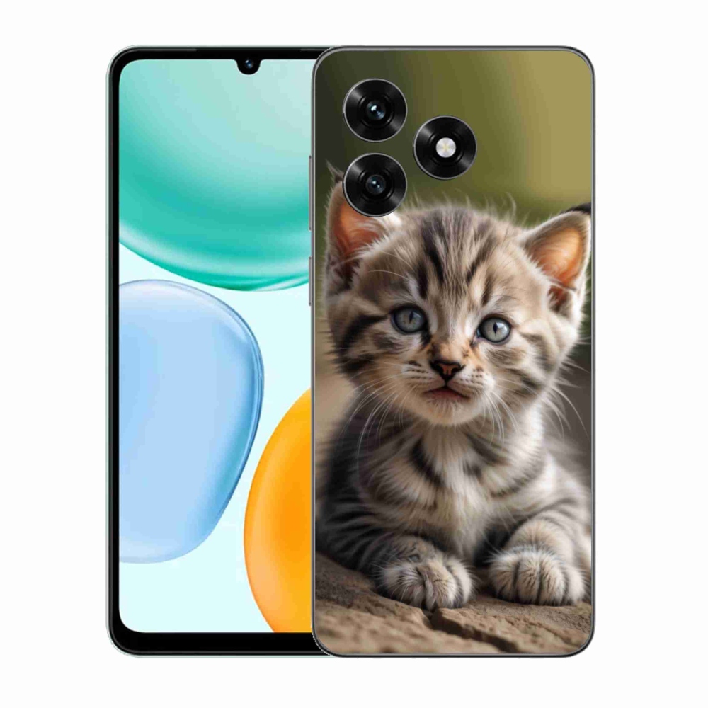 Gél borítás mmCase a Honor X5c Plus számára - aranyos cica 9