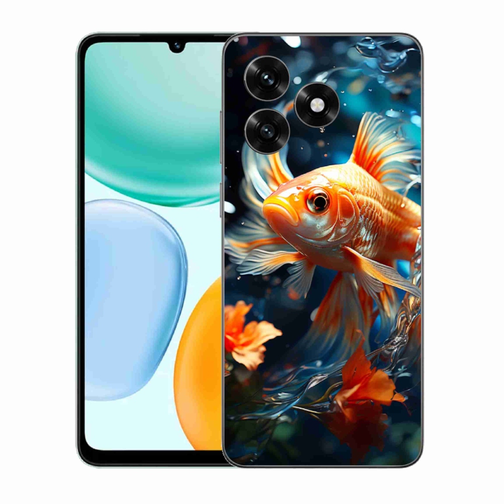 Gél védőburkolat mmCase a Honor X5c Plus számára - hal