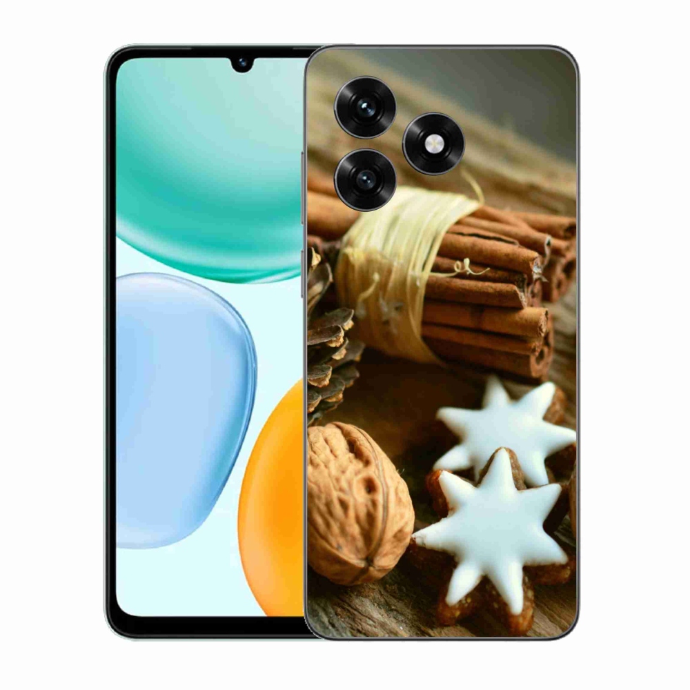 Gél borítás mmCase a Honor X5c Plus számára - fahéj és mézeskalács