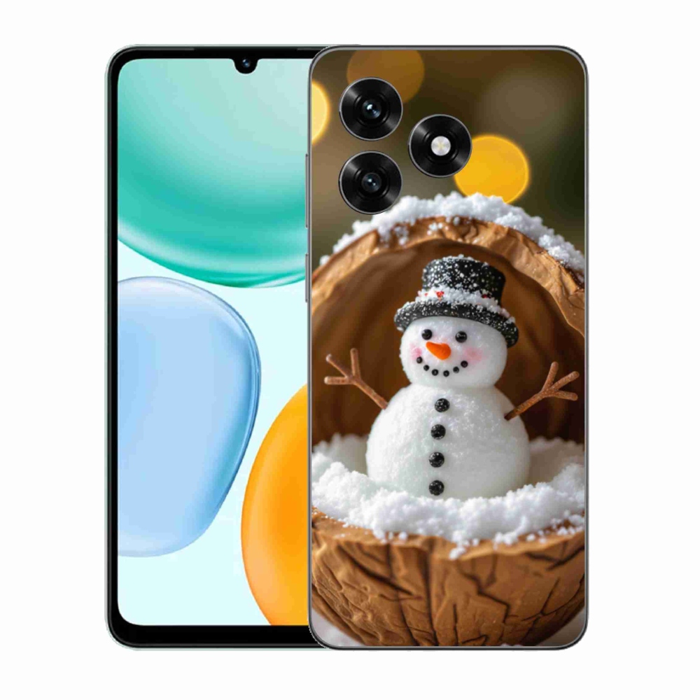 Gél borítás mmCase a Honor X5c Plus számára - hóember 4