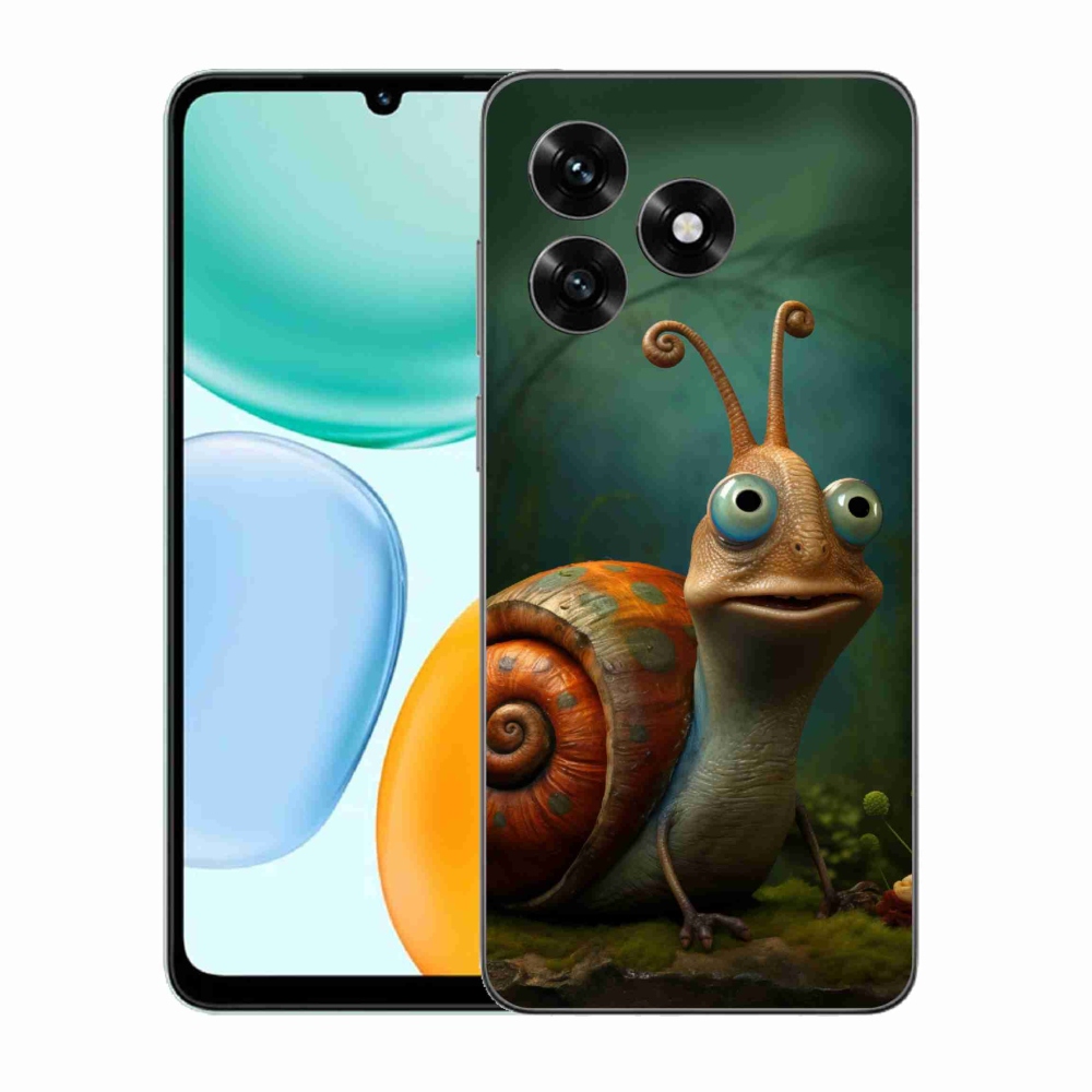 Zselés borítás mmCase a Honor X5c Plus készülékhez - csiga