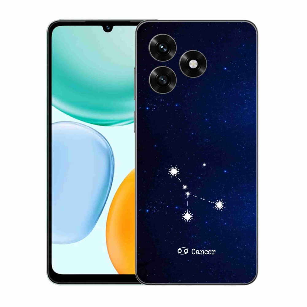 Gél borítás mmCase a Honor X5c Plus számára - csillagkép Rák