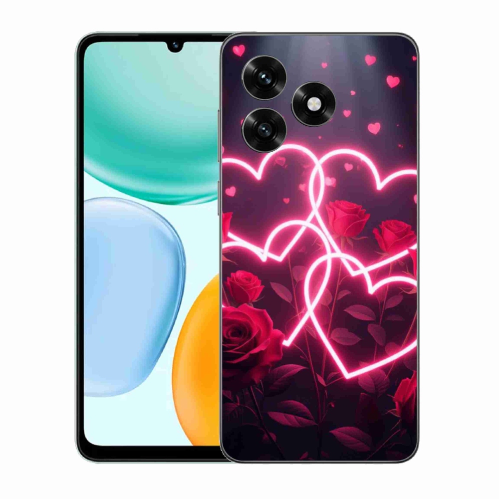 Gél borítás mmCase a Honor X5c Plus számára - Szerelem szíve