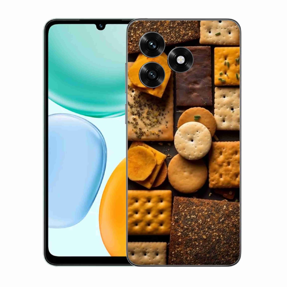 Zselés borítás mmCase a Honor X5c Plus készülékhez - kekszek