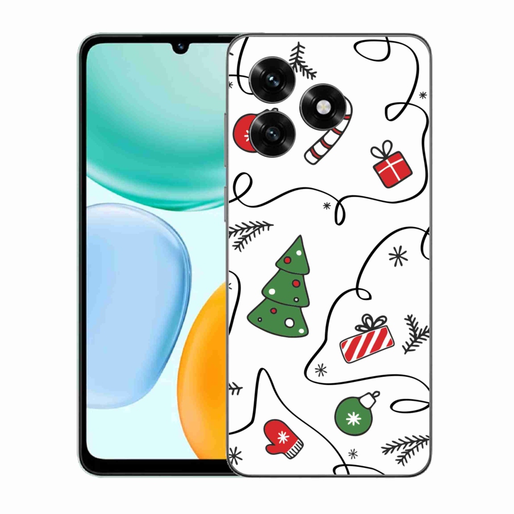 Gél borítás mmCase a Honor X5c Plus készülékhez - karácsonyi motívumok