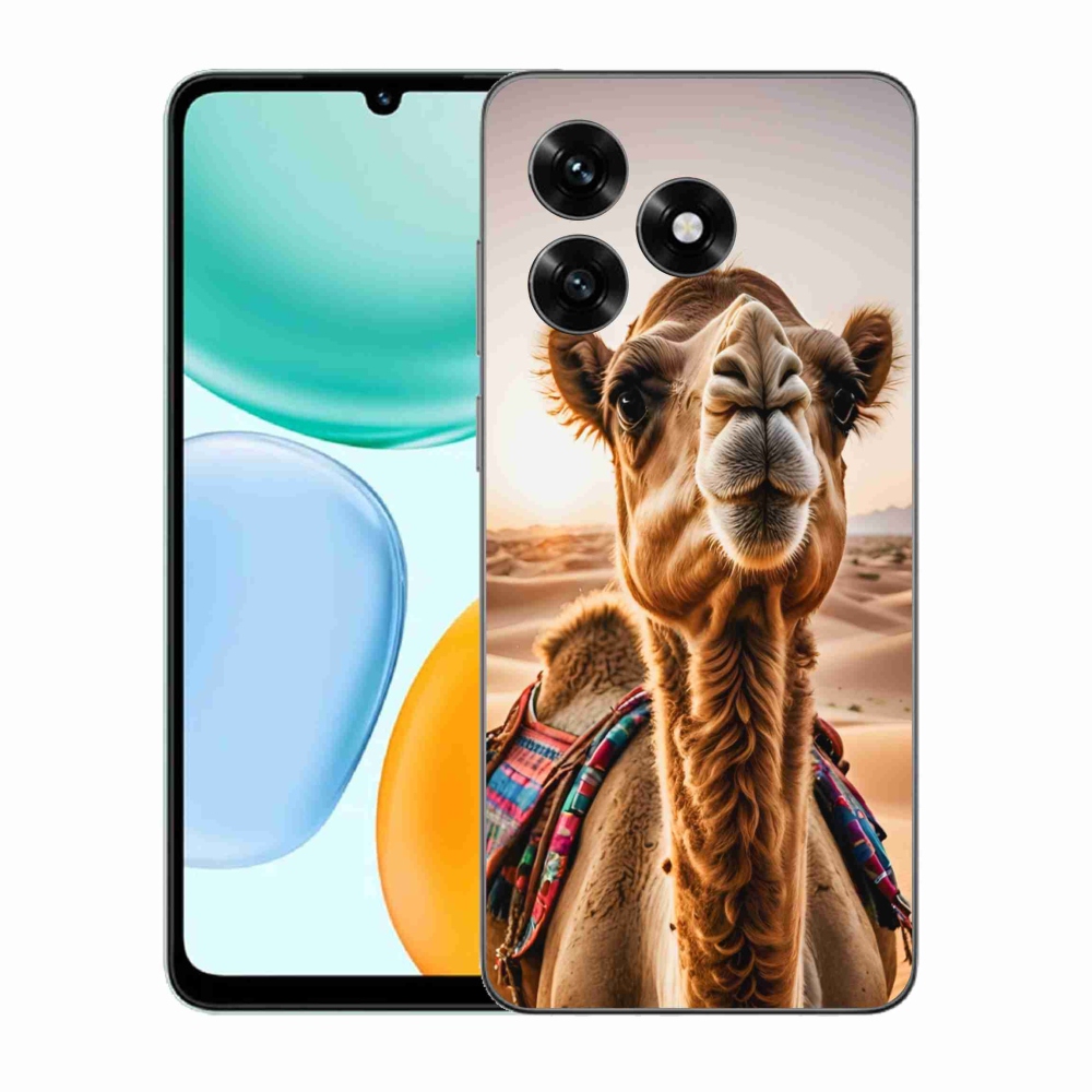 Zselés borítás mmCase a Honor X5c Plus készülékhez - teve színű