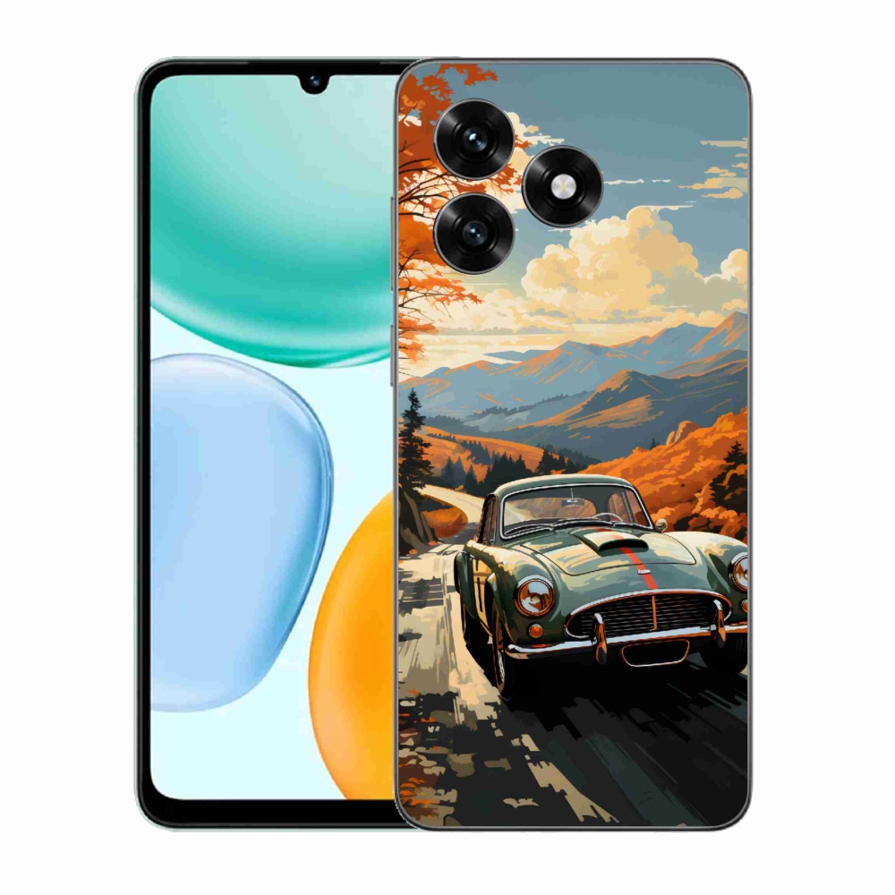 Zselés borítás mmCase a Honor X5c Plus számára - veterán 1