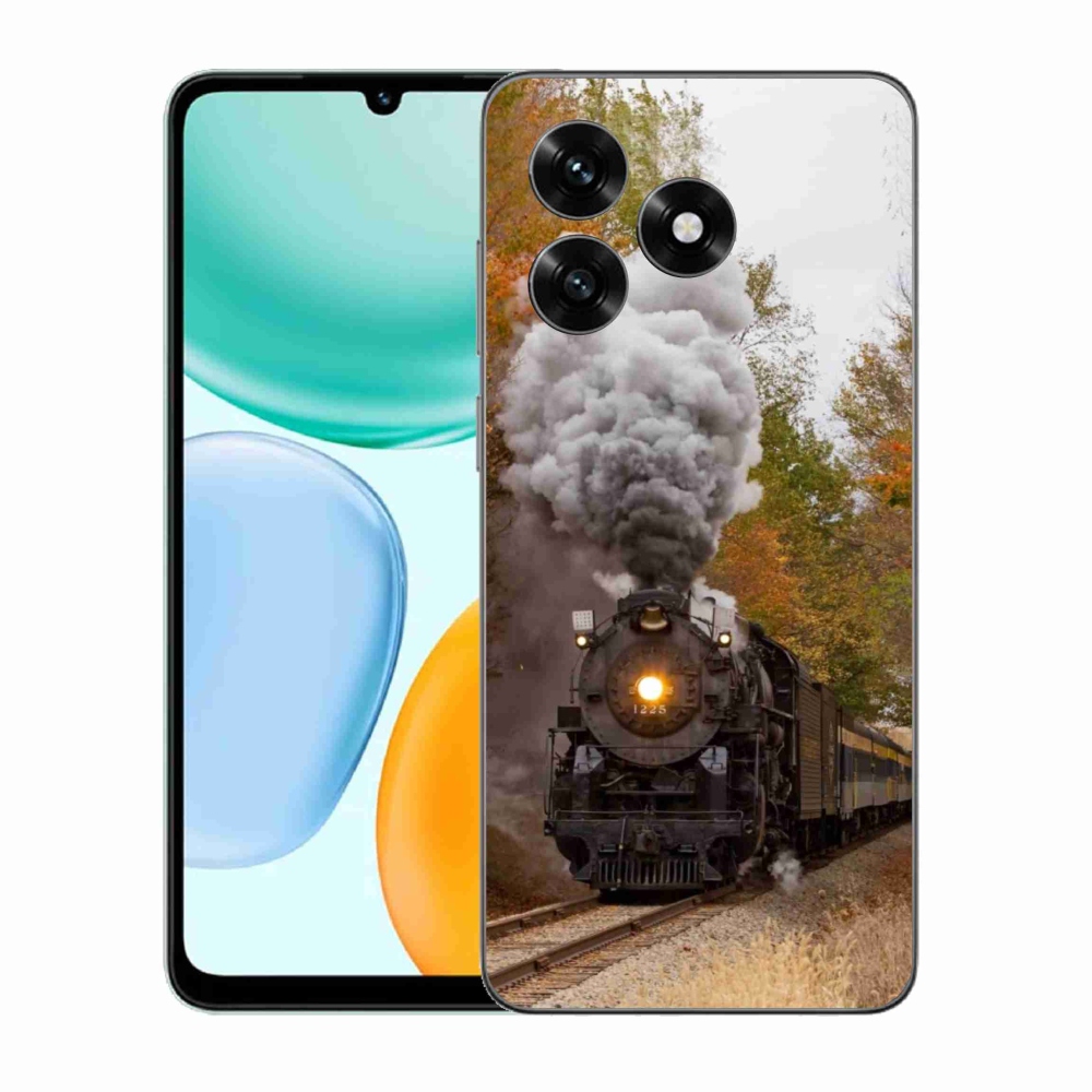 Zselés borítás mmCase a Honor X5c Plus számára - Train 1