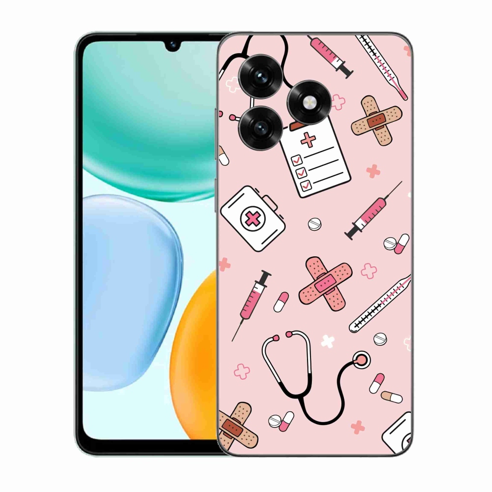 Zselés borítás mmCase a Honor X5c Plus számára - Egészség 2