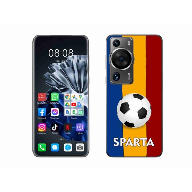 Zselés borítás mmCase a Huawei P60 Pro-hoz - futball 1