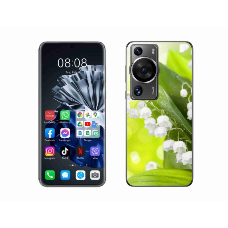 Gél borítás mmCase a Huawei P60 Pro számára - lily of the valley