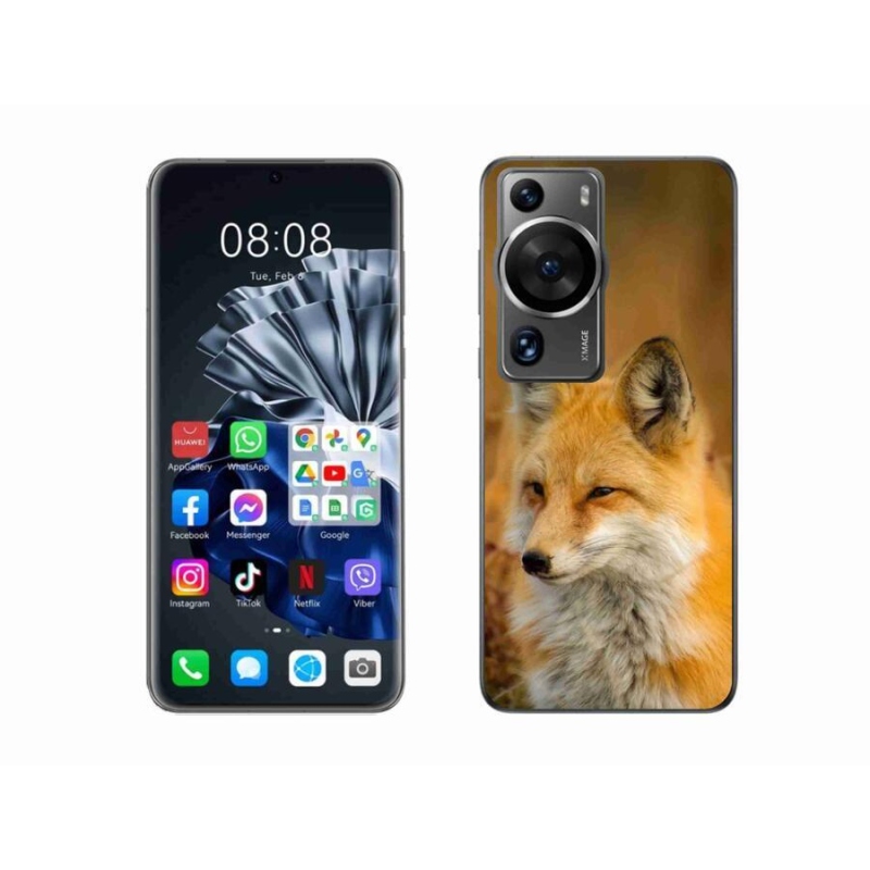 Gél borítás mmCase a Huawei P60 Pro készülékhez - róka