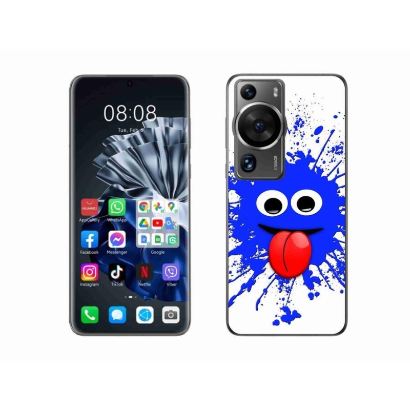 Zselés borítás mmCase a Huawei P60 Pro-n - szellem