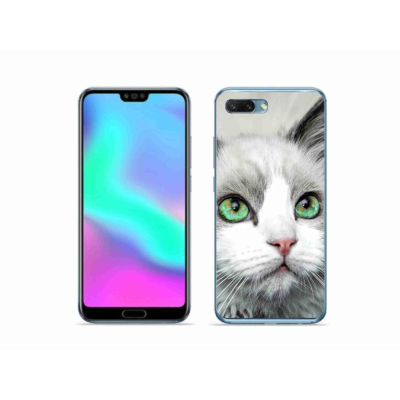Zselés borítás mmCase a Honor 10 készülékhez - cat nézet