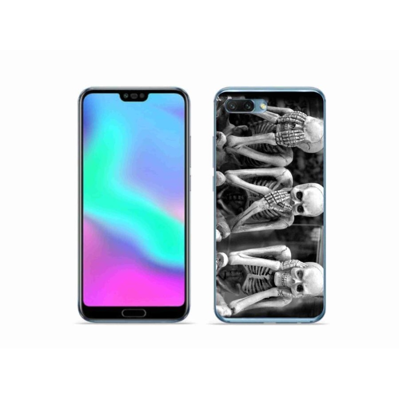 Zselés borítás mmCase a Honor 10 - csontvázakhoz