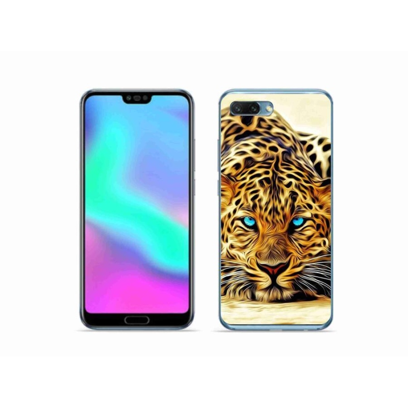 Zselés borítás mmCase a Honor 10 számára - rajzfilm tigris