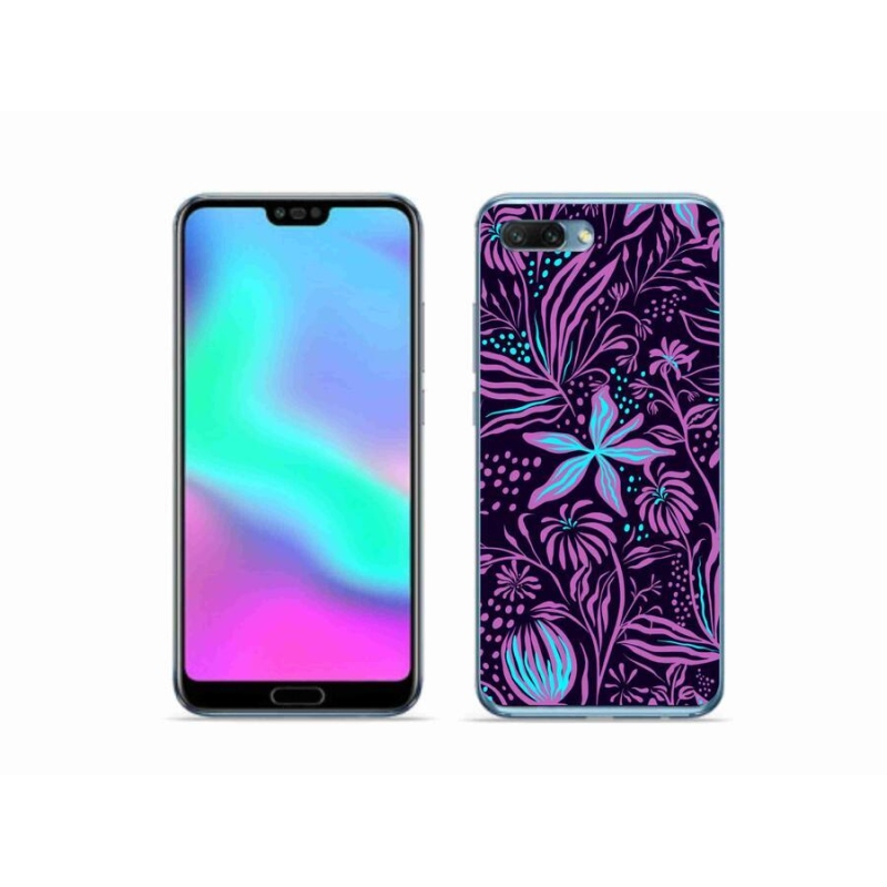 Zselés borítás mmCase a Honor 10 - virágok 2