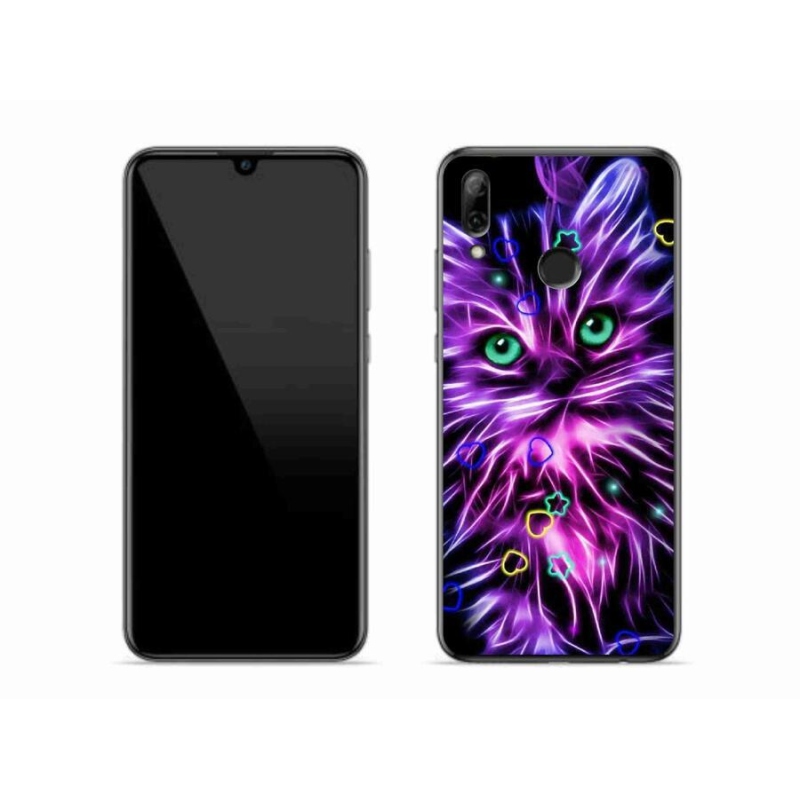 Zselés borítás mmCase a Honor 10 Lite készülékhez - absztrakt macska