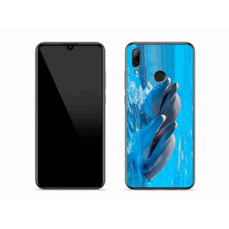 Zselés borítás mmCase a Honor 10 Lite készülékhez - delfinek