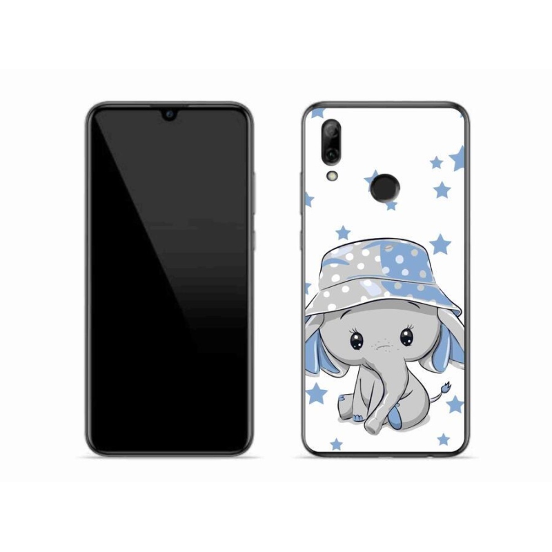 Zselés borítás mmCase a Honor 10 Lite készülékhez - kék elefánt