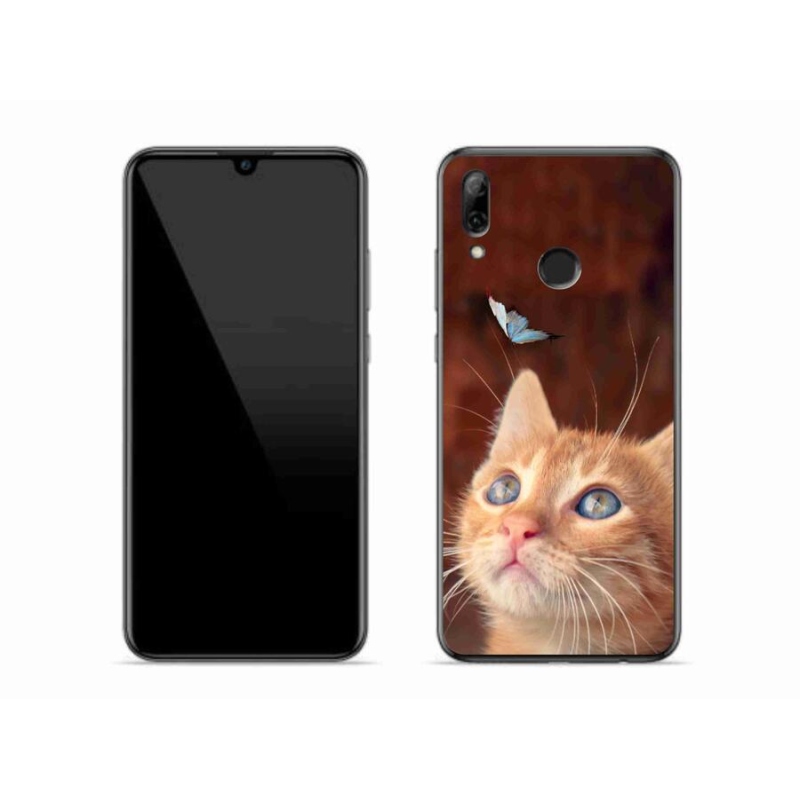 Zselés borítás mmCase a Honor 10 Lite-hoz - pillangó és cica