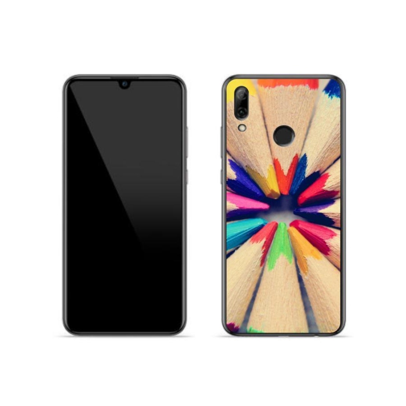 Zselés borító mmCase a Honor 10 Lite készülékhez - zsírkréták