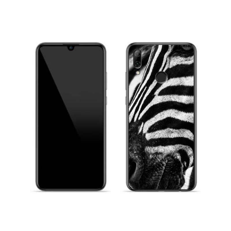 Zselés borítás mmCase a Honor 10 Lite készülékhez - zebra
