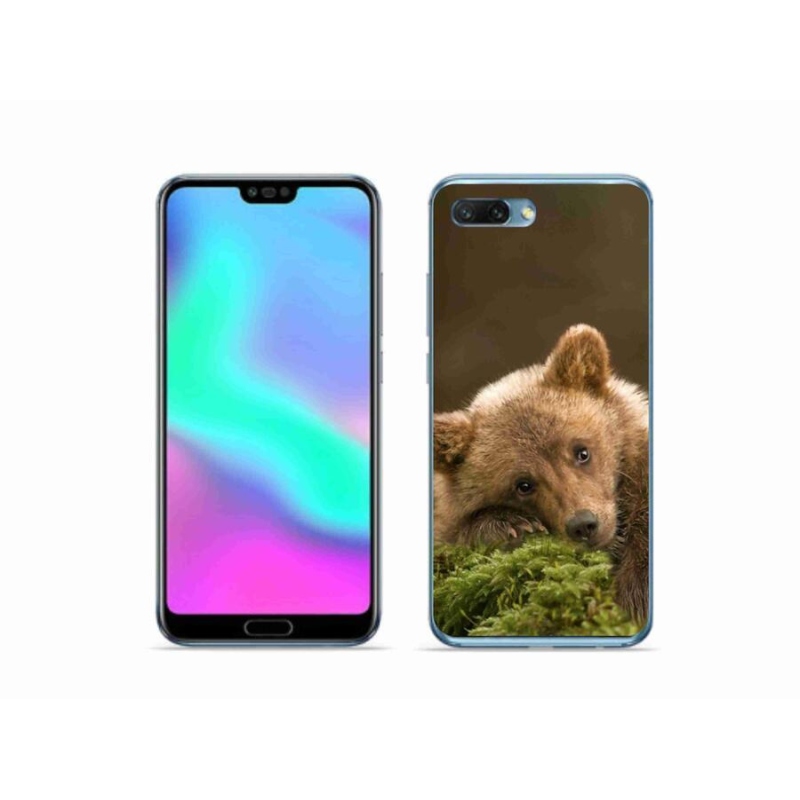 Zselés borítás mmCase a Honor 10 számára - medve