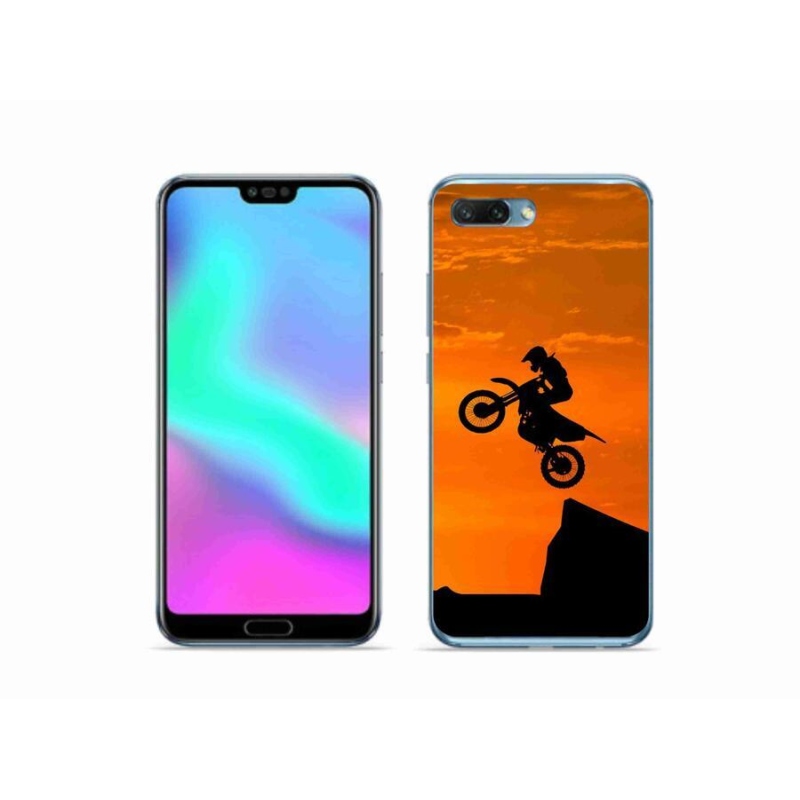 Zselés borítás mmCase a Honor 10 készülékhez - motocross