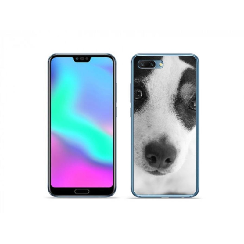 Zselés borítás mmCase a Honor 10 - kutya számára