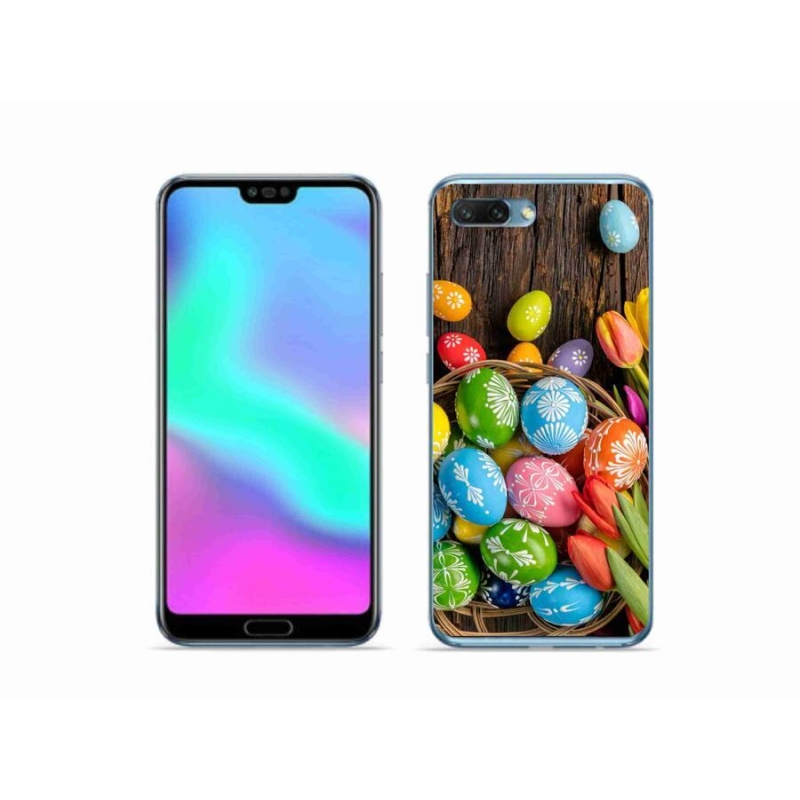 Zselés borítás mmCase a Honor 10 számára - Húsvéti tojás