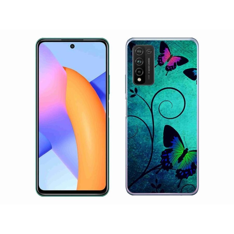 Gél borító mmCase a Honor 10X Lite készülékhez - színes pillangók