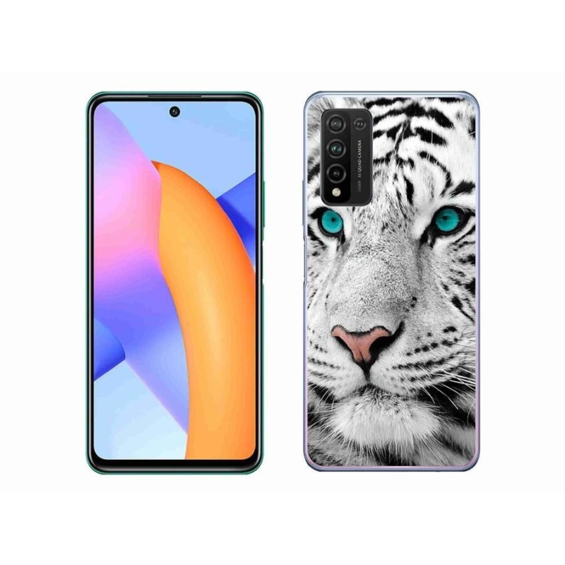 Zselés borítás mmCase a Honor 10X Lite készülékhez - fehér tigris