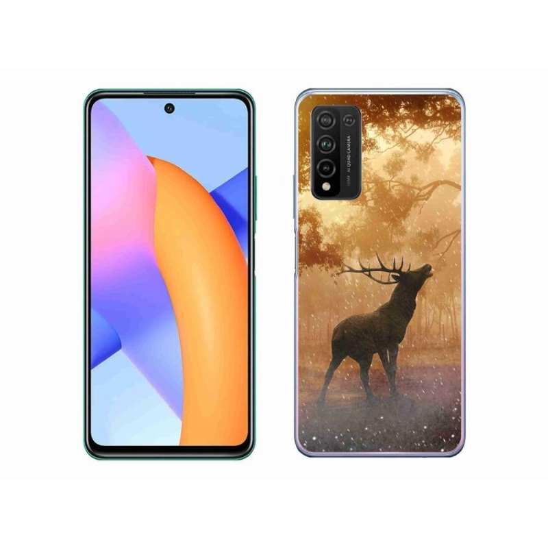 Zselés borítás mmCase a Honor 10X Lite készülékhez - szarvasok a szarvasbőgésben