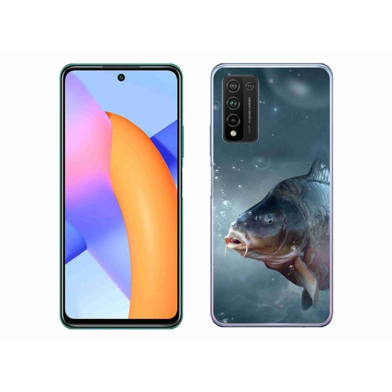 Zselés borítás mmCase a Honor 10X Lite készülékhez - ponty és buborékok