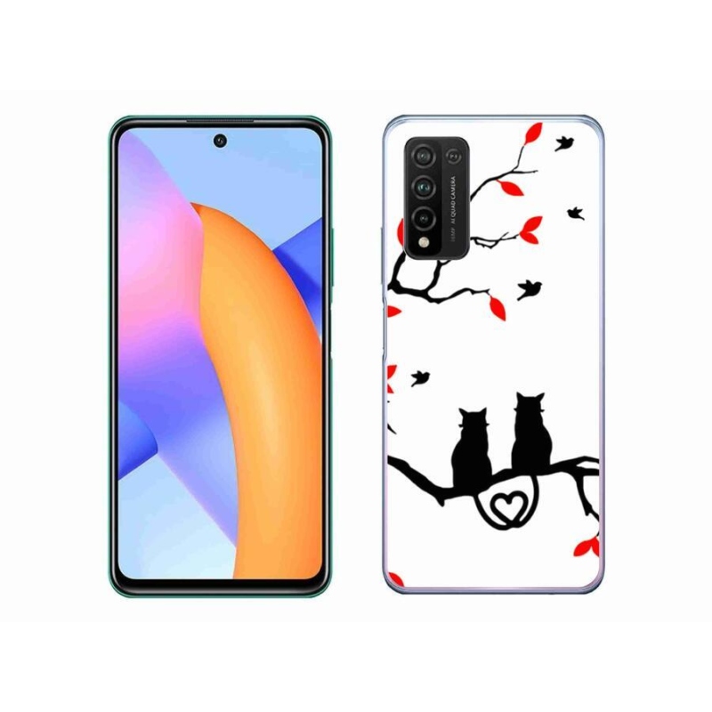 Gél borítás mmCase a Honor 10X Lite készülékhez - macskaszerelem